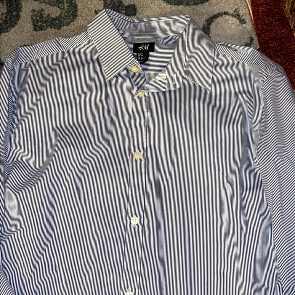 NWOT men’s h&m button down long sleeve